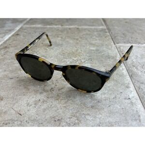 Vintage Nikon Sunglasses Japan⭐️VT5853-1⭐️Tortoise Oval Round Frame Brown Lens⭐️